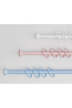 Bathroom Shower Curtain Pipe Spring Loaded - Digerui