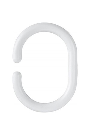 Bathroom Shower Curtain Ring Hook 12 Pcs Curtain Hangers - Zethome