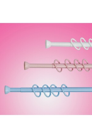 Bathroom Shower Pipe 2. 30 Meters Metal Curtain Hook BA152 - Genel Markalar