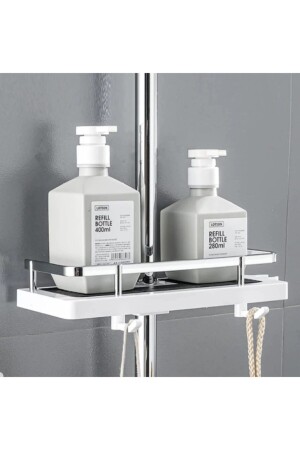 Bathroom Shower Shelf Shampoo Dish Soap Dish Organizer 81710 - Genel Markalar