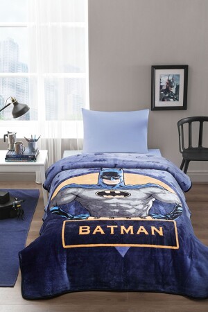 Batman Danger lizenzierte Einzelkinddecke 160x220 PR-EVTEKSTILI-57291301327 - Özdilek