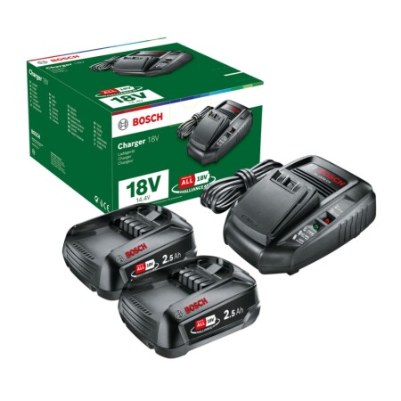 Battery and charger set BOSCH AL1830CV 18V 2.5Ah - Bosch