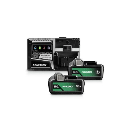 Battery and charger set HiKOKI 18V 2x5.0Ah - HiKOKI Accessories