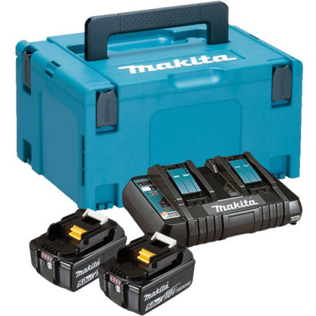 Battery and charger set MAKITA 197629-2 PowerPack 18V 5.0Ah - Makita