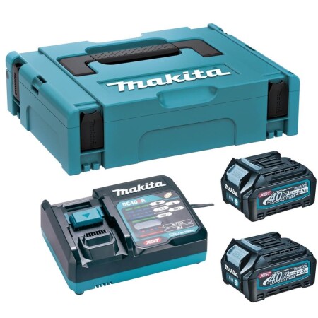 Battery and charger set MAKITA 40V Max XGT 2x2.5Ah - Makita 40V Max XGT