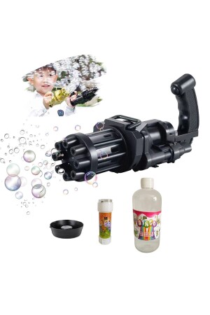 Battery Operated Bubble Toy Foam Machine Gun Bubble Machine - 50 ml 500 ml Bubble Liquid bambapawkopukpink - Mia