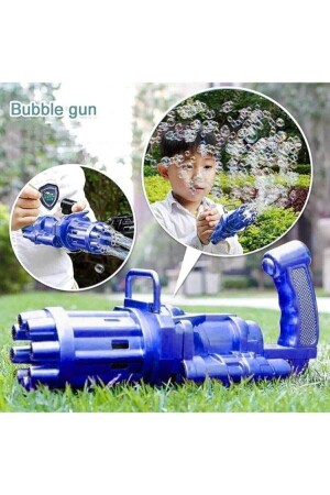 Battery Operated Foam Toy Foam Machine Gun Bubble Machine +bubble Liquid HYD-6072391-2182 - Hyd 
