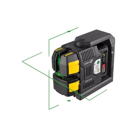 Battery-powered cross laser level STABILA LAX 500G - Stabila