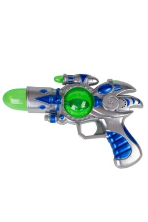 Battery-powered Rotating Space Gun with Pouch - Prestij Oyuncak