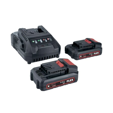 Battery set FLEX P-SET 22Q 18V 2x2.5Ah - FLEX
