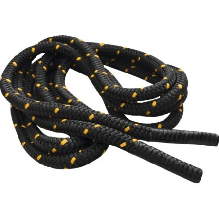 Battle Rope inSPORTline WaveRope 35 mm – 12 m – Schwarz-Gelb - inSPORTline