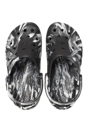 Baya Marbled Clog Black-White 206935-066 - Crocs