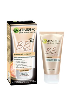Bb Krem Mucizevi Cilt Kusursuzlaştırıcı Açık Ton 18ml - Garnier