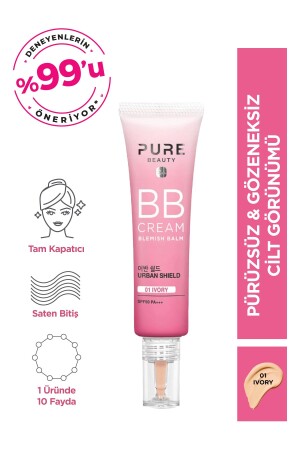 BB Krem Spf50 Pa-- Ivory 30 ml - Pure Beauty