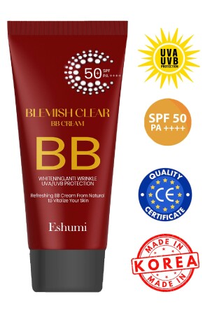 Bb Sun Cream for All Skin (BLEMISH BALM) Spf50 Pa - Eshumi