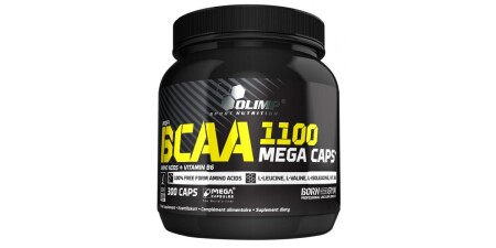 BCAA 1100 Mega Caps - POWERBODY