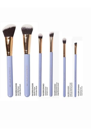 Be A Mermaid Mermaid Series Daily Makeup And Eye Makeup Brush Set 6 Brushes 8887 - Nascita