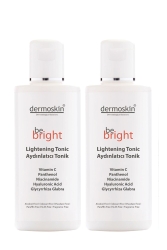 Be Bright Cilt Beyazlatıcı Aydınlatıcı Tonik 33ml 2'li Avantaj Paket 8697796001476 - Dermoskin
