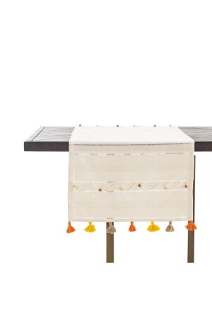 Bead Pompom Runner 50X130 Cm - Mudo Concept