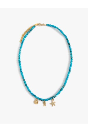 Beaded Necklace Charm Detailed - Koton