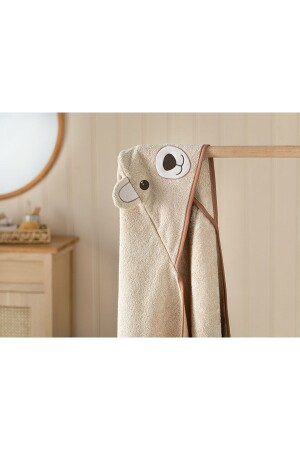 Bear Pamuk Bebe Havlu 75x75 Cm Kahve 10039304 - English Home