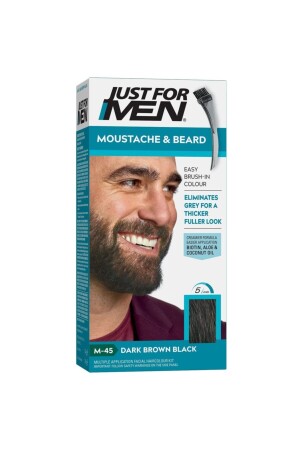 Beard & Mustache Dye Dark Brown Black - Just For Men