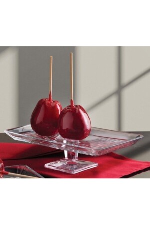 Beatus Home Rectangular Madlen Footed Presentation Rack DFhkh5789 - Paşabahçe