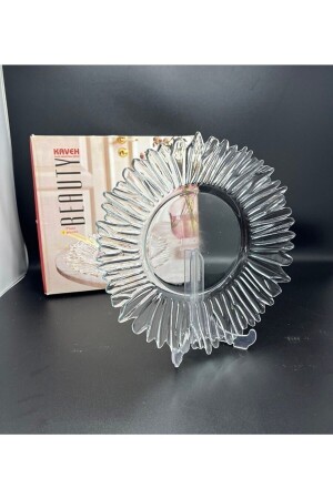 Beauty 6 Piece Dessert Cake Presentation Serving Plate 20 Cm beauty dessert - Kaveh glass