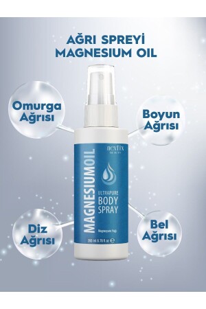 Beauty Magnesium Oil 200 ml Magnesiumöl Sprayform - Nevfix