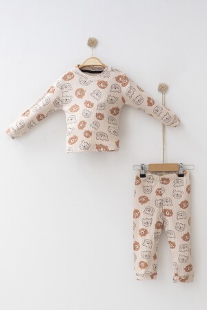 Bedrucktes Pyjama-Set für Babys, Ober- und Unterteil aus 100 % Baumwolle, 2-teiliges Set zwischen 6 Monaten und 4 Jahren 138 - STARYU BABY