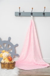Bebek Nohut Battaniye Mavi-beyaz-pembe JHYUIRw89239 - NEU KIDS