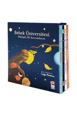 جامعة منىز-بيبك / أول مفاهيمي مع قصة (4 كتب) SKBEBEKUNI-X4SET - Sincap Kitap