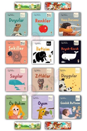 Bebek University - My First Concepts with Story 1-2-3 Set - Sincap Kitap