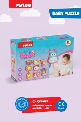 Bebek Yapbozu - Eğitici Puzzle Zeka Geliştirici Oyun - 21 Parça - 2 Yaş - Pedagog Onaylı K1929 - PUEDO