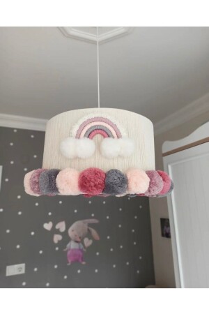 Baby-/Kinderzimmer-Kronleuchter aus Makramee-Geschenk im besonderen Design TYC00602248837 - Tasarı Sanatı