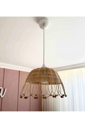 غرفة الأطفال/الطفل من قِبل الـ (MNZ) الـ (Rattan) الـ (Candlelier) البامبو (Bamboo Beaded) الـ (Candlelier) - AFRALYAHOME