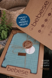 Bebese 4 Katlı Müslin Battaniye - 100x120 - Extra Yumuşak - Özel Seri MÜSLİNQ4 - Childiva