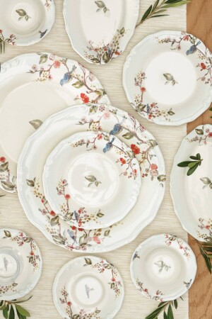 Becky 26 Piece Breakfast Set for 6 People 153. 03. 08. 0253 - Karaca