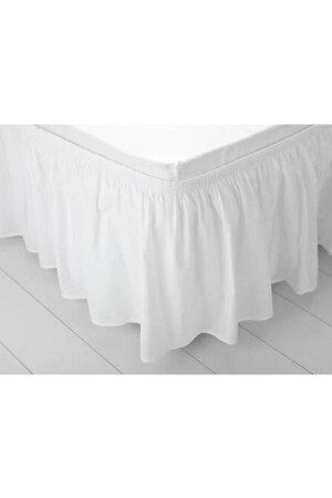 Bed Base Skirt - Bed Base Ruffle Economical Single - Gelincik Çeyiz
