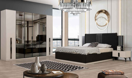 Bedroom with Ivy Bed Base - Cadde Yıldız