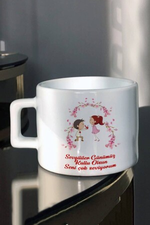Bedruckte Tee-Kaffeetasse, Geschenk für Liebhaber, der seinem Liebhaber einen Heiratsantrag macht - Hediyexpres
