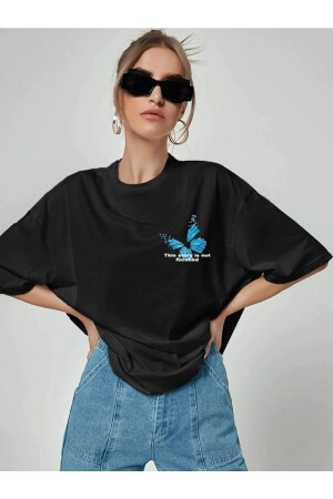 Bedrucktes Oversize-T-Shirt - Modern Moda