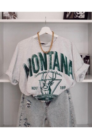 Bedrucktes T-Shirt - Montana