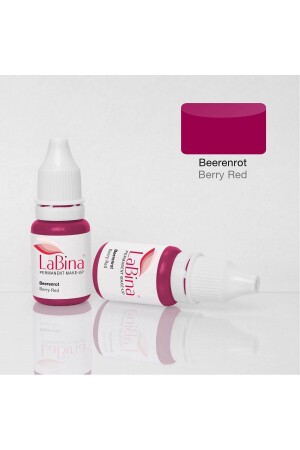 Beerenrot - Dut Kırmızısı Vişne Kalıcı Makyaj Dudak Pigmentasyon Kontur Boyası 10 ml - Labina