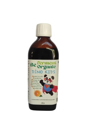 Beferment Organic Dino Kids(+1 Years) Organic Essence Blended Syrup with Probiotics and Vitamin C 220 G 8684041609105 - BEORGANİC