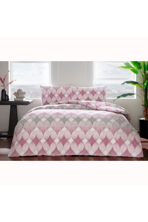 Begona Flanell-Einzelbettbezug-Set, Dusty Rose 000001000045064006 - Taç