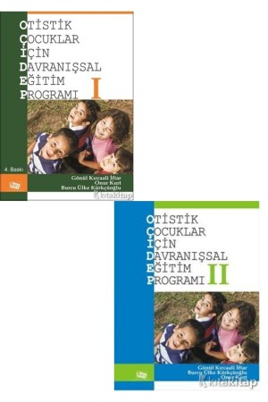 Behavioral Education Program for Autistic Children 1 -2 - Gönül Kırcaali Iftar 2 Book Set -anı Publication OTSTK12ST345 - Anı Yayınları
