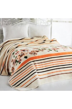 Beige Double Blanket Lacasa 1086 200x240 - Mink