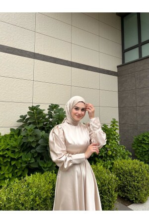 Beige janjan chiffon shawl - Byateiler
