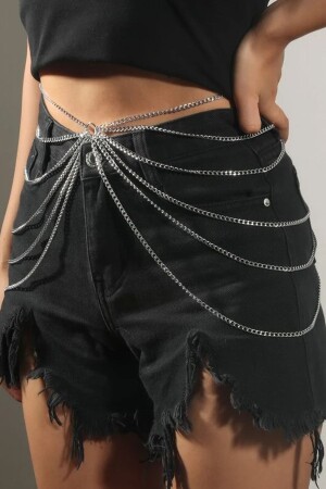 Bel Zinciri 5 Sıra Waist Chain - Marbling